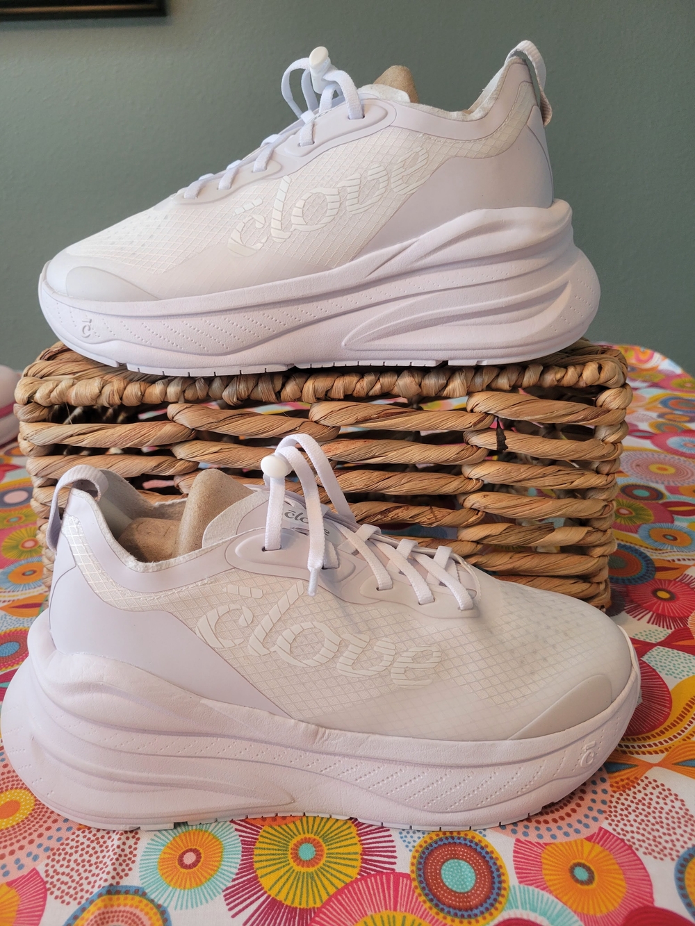 Clove Women's Alto Sneakers Shoe Brilliant White Size 6.5